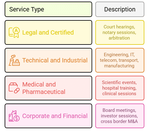 Industry Specialized Interpreters for Latvias Core Sectors visual selection