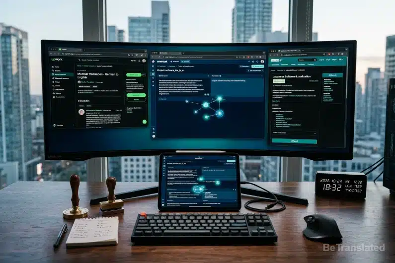 Top-rated freelance websites and digital platforms for professional translators and language experts in %currentyear%.