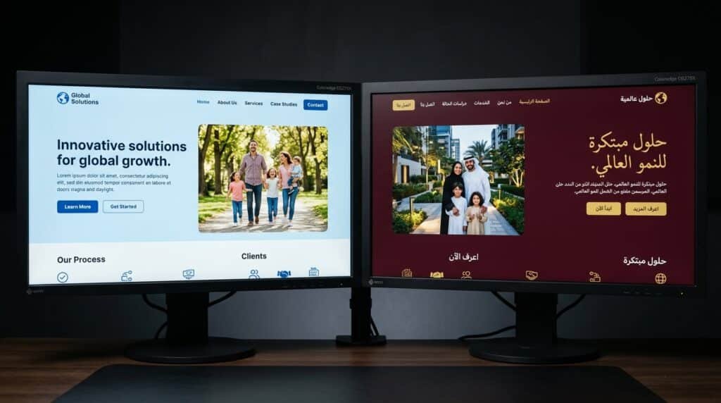 website localization design ui culture adaptation
