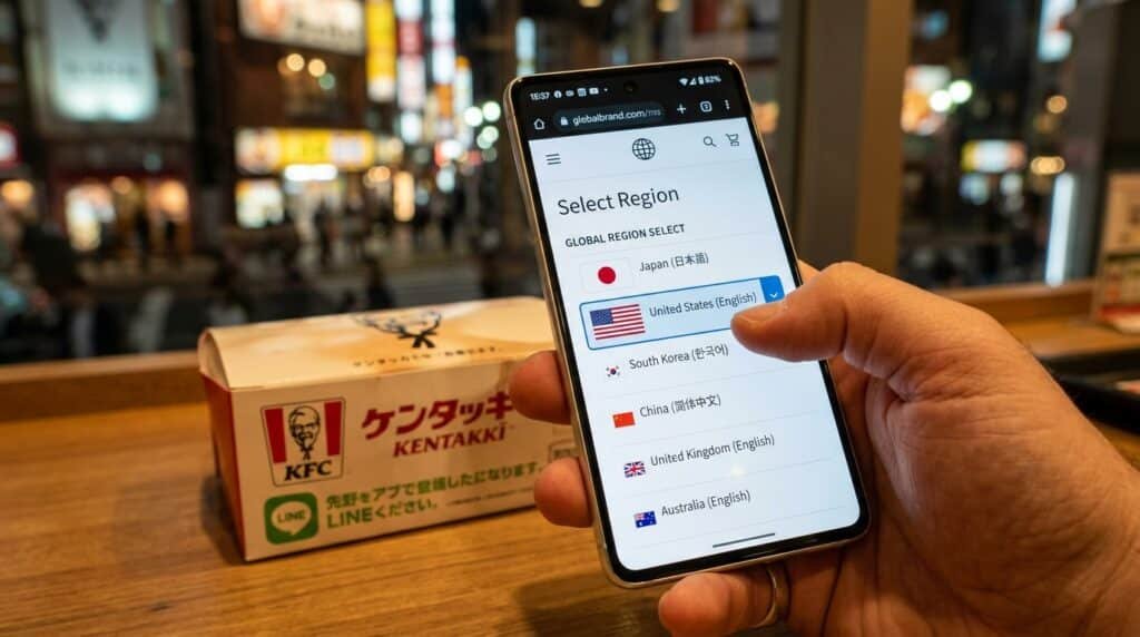website localization strategy kfc japan example